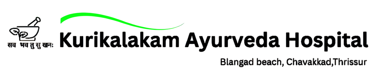 Kurikalakam ayurveda hospital logo black